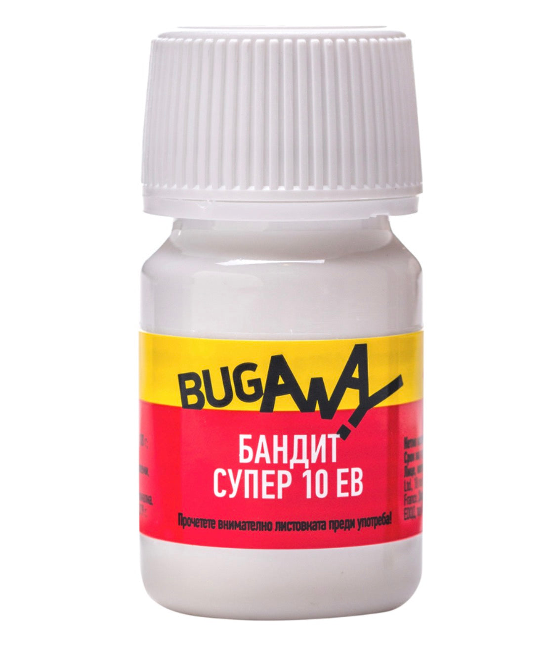 ИНСЕКТИЦИД ПРОТИВ НАСЕКОМИ BUGAWAY БАНДИТ 10ЕВ-25 МЛ.